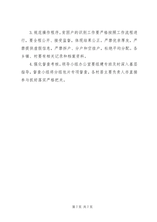 贫困户清退核实督查工作方案.docx