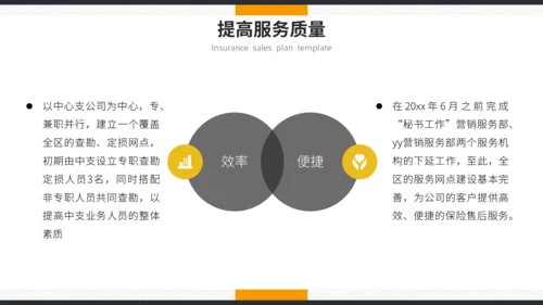 时尚简约保险销售计划书通用PPT模板