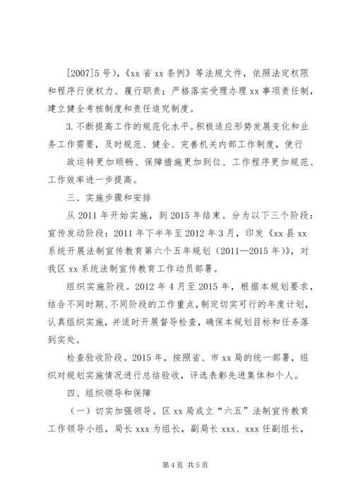 枣林乡公民法制宣传教育第六个五年规划6 (5).docx