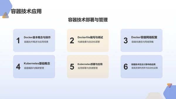 蓝色科技风云计算工程师求职简历PPT模板
