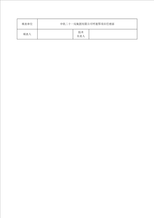 翼墙基础模板及支架检验批质量验收记录表