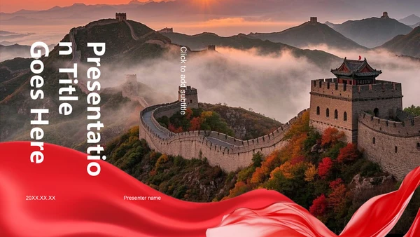 红色摄影风教育培训PPT主题