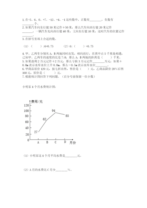 浙江省宁波市小升初数学试卷（考点提分）.docx