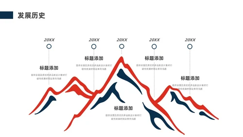 蓝色红色商务风公司简介企业介绍PPT模板公司介绍