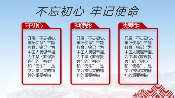 党建党支部工作总结汇报动态PPT党课