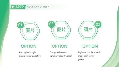 绿色清新转正述职报告年终总结PPT动态模板