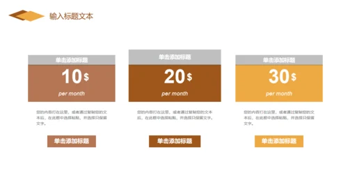 咖啡餐饮业工作汇报通用PPT模板
