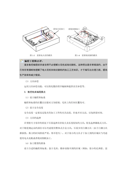 UG编程基本操作及加工标准工艺介绍.docx