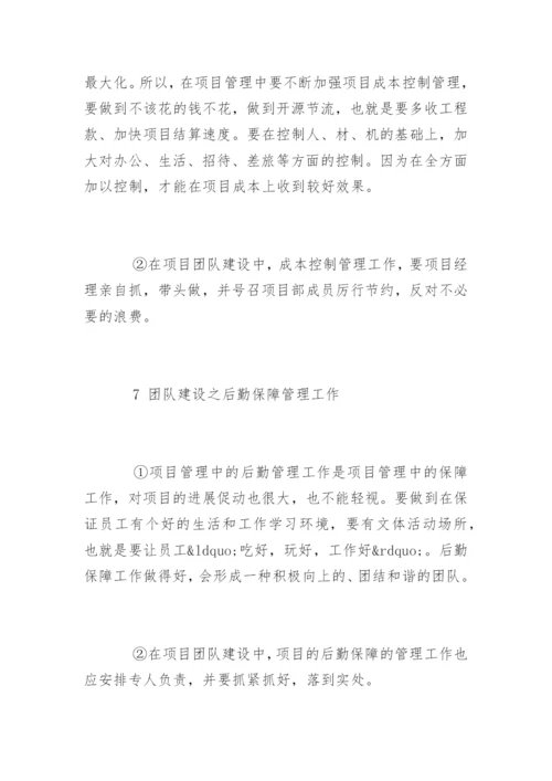 团队建设与项目管理.docx