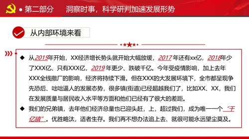谋发展开创工作新貌专题党组支部党课PPT