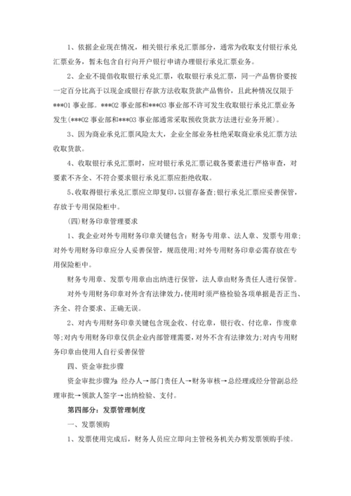 有限责任公司财务管理核心制度.docx