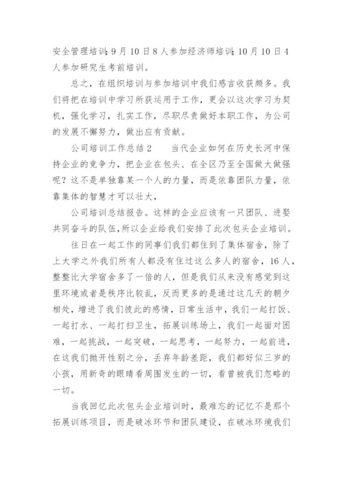 公司培训工作总结_10.docx