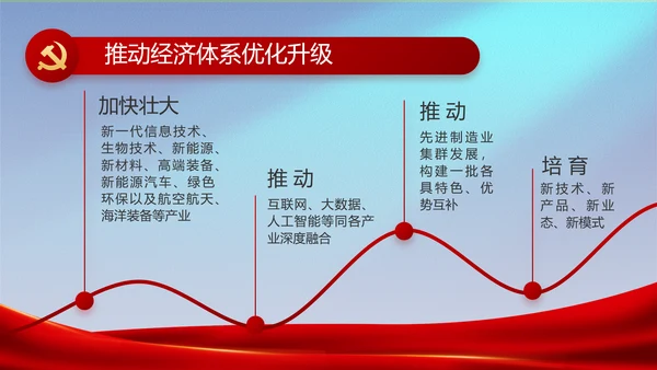 蓝色大气公安部治安管理局工作汇报动态PPT