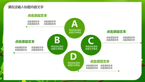 万物苏醒成长嫩芽ppt动态模板