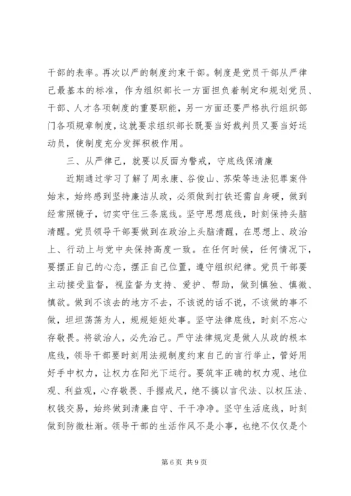 强党性守纪律学习心得.docx