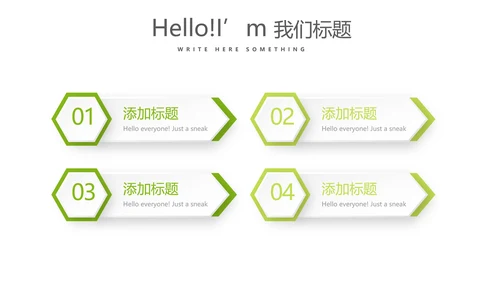 绿色飘逸医药代表销售计划动态PPT