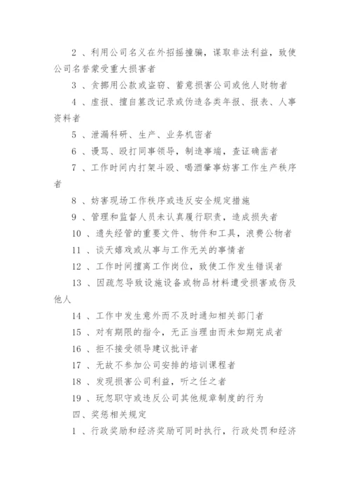 员工行为规范管理制度.docx