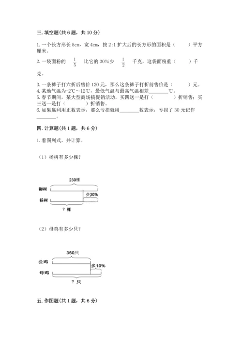 人教版六年级下册数学期末测试卷【考点提分】.docx