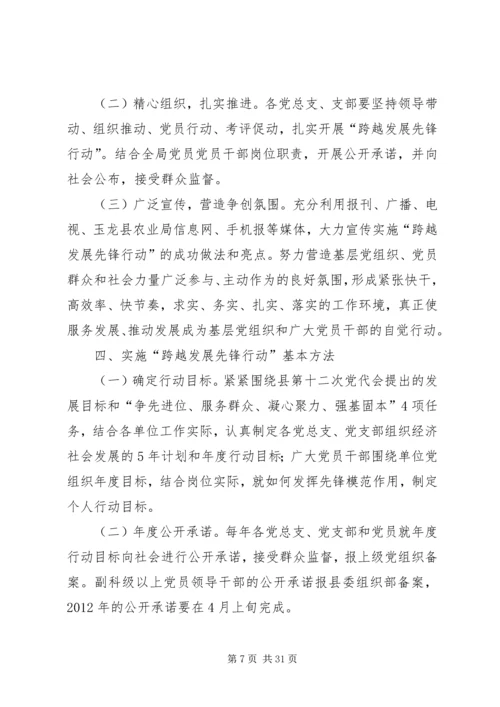 胡集二中跨越先锋实施方案.docx