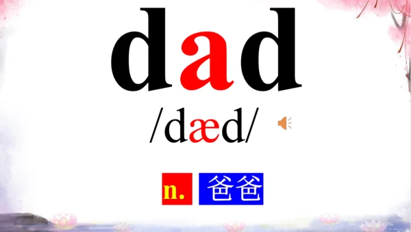 Unit 2 This is my sister词汇学习课件【 图文+内嵌单词音频版】