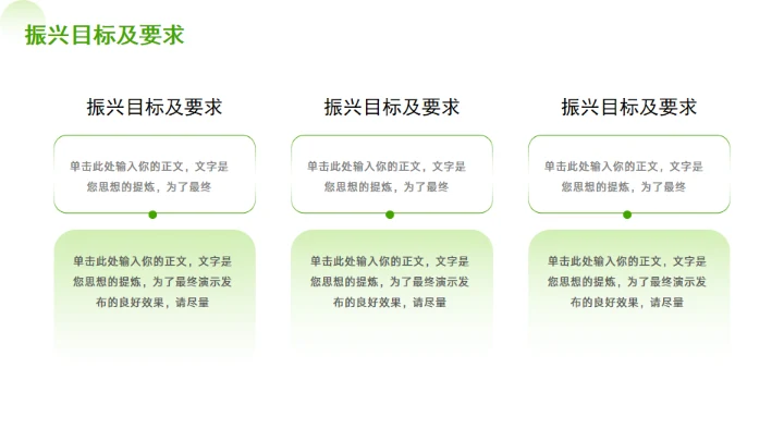 农村产业乡村振兴战略通用PPT模板