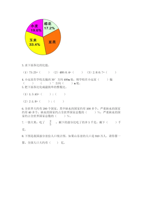 小学六年级数学上册期末卷精品（易错题）.docx