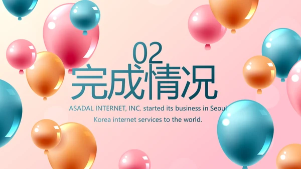 唯美气球活动营销方案销售策划动态PPT模板