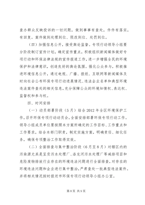 违法排污企业专项整治方案 (2).docx