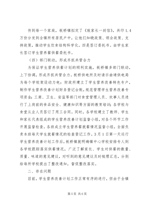 营养改善计划工作推进情况汇报.docx