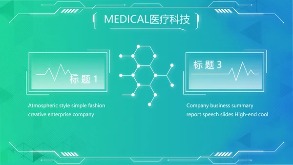 数字医院医疗科技信息化建设总结PPT