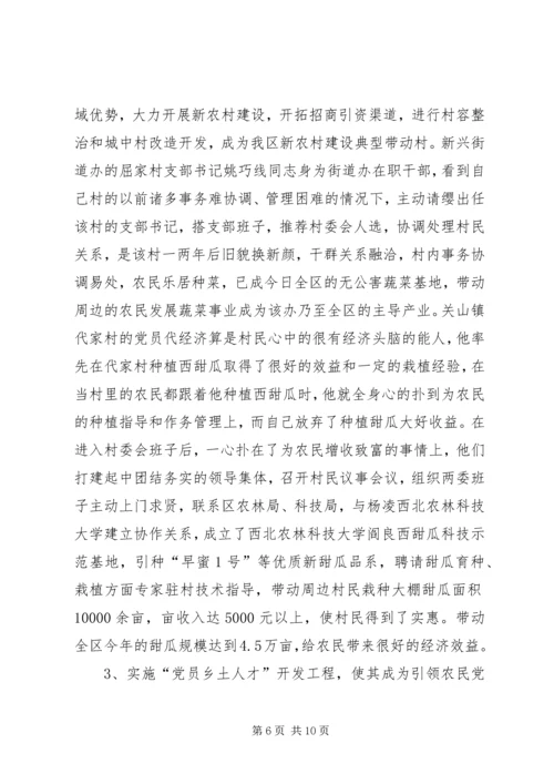 提升农村党员先进性作用情况调研报告 (2).docx