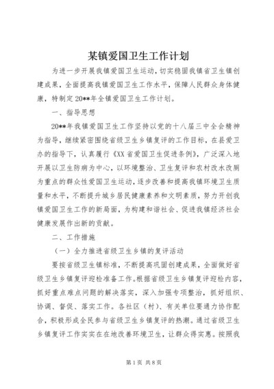 某镇爱国卫生工作计划 (2).docx