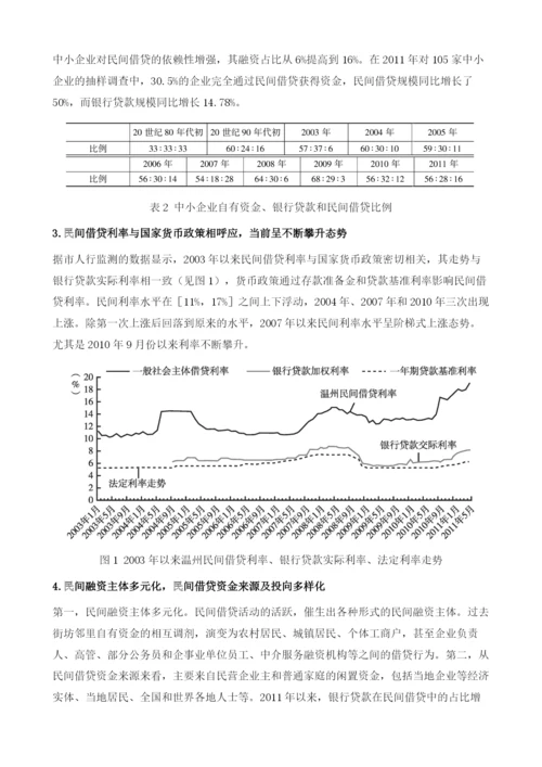 温州民间融资与风险防范.docx