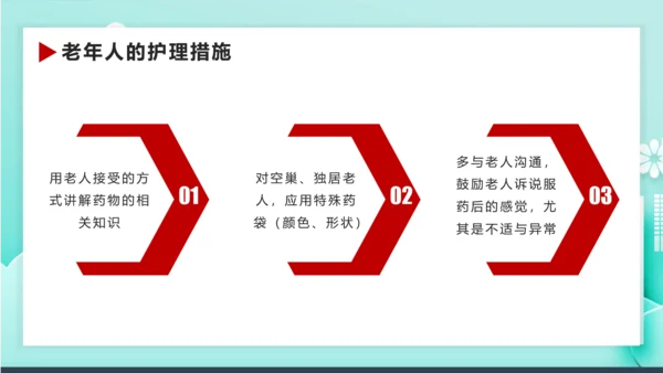 卡通风老年人健康管理知识养老院PPT课件模板