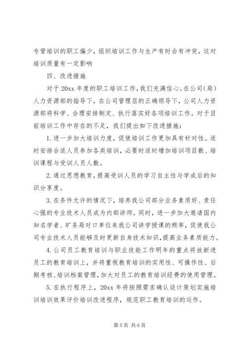 培训工作报告范文.docx