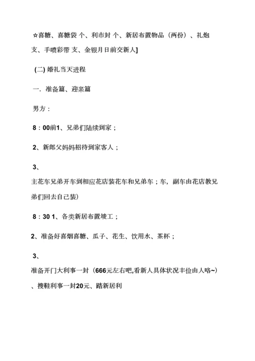 婚礼致辞之婚礼专题策划专题方案实例.docx