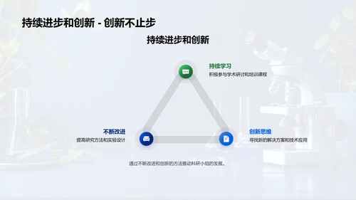 环保科技成果分享PPT模板