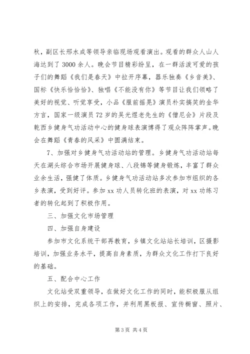 乡镇文化站工作总结_2.docx