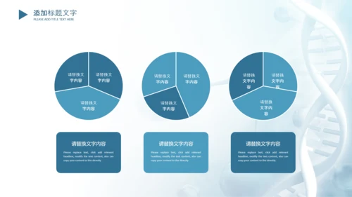 生物基因细胞DNA医疗医学PPT模板