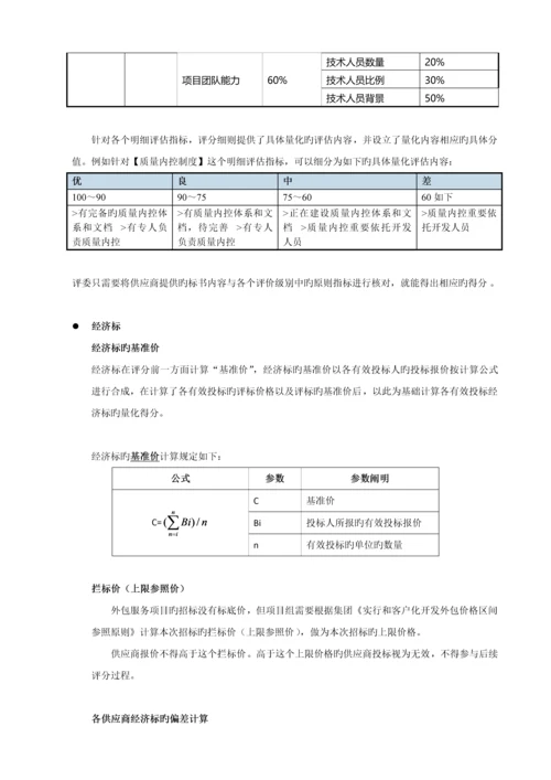 软件外包服务项目招标评分细则.docx