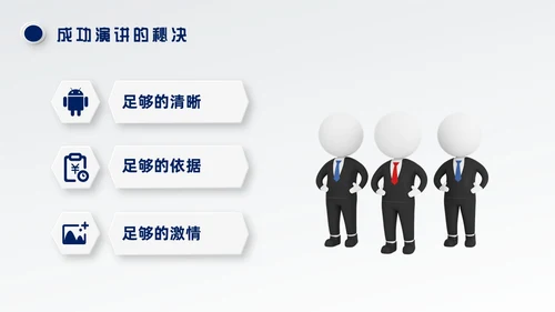 蓝色微粒体风演讲技巧培训
