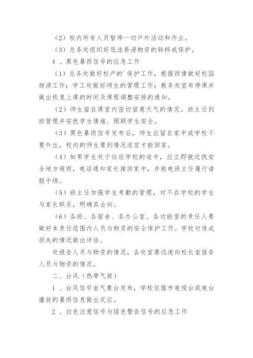 学校气象应急预案.docx