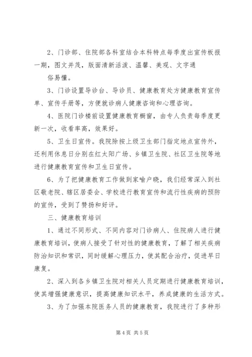 健康促进医院总结.docx