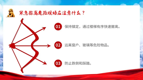 简约清新展板反恐防暴安全小课堂反恐宣传主题PPT模板公益宣传
