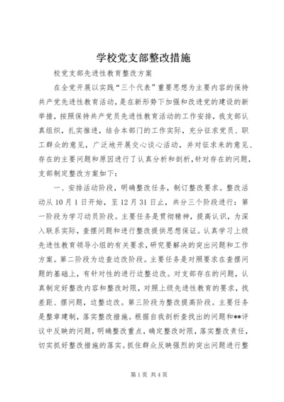 学校党支部整改措施 (4).docx