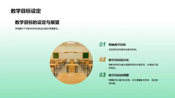 教学月度总结与展望