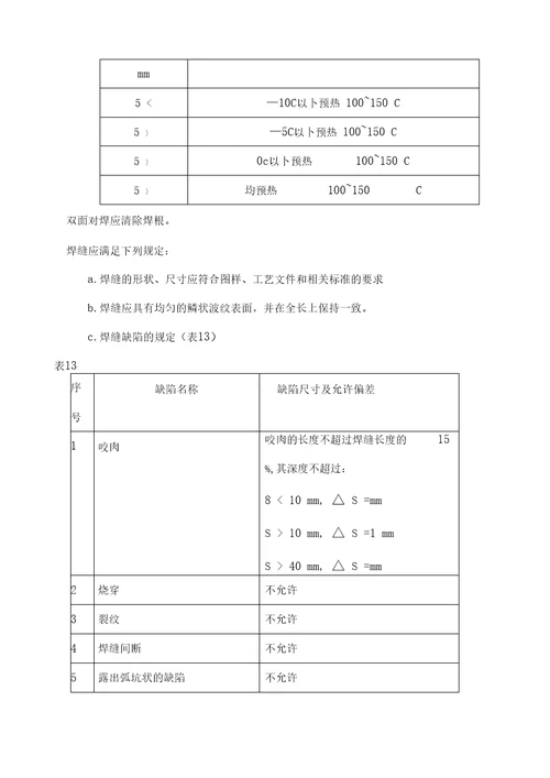 焊接检验规范