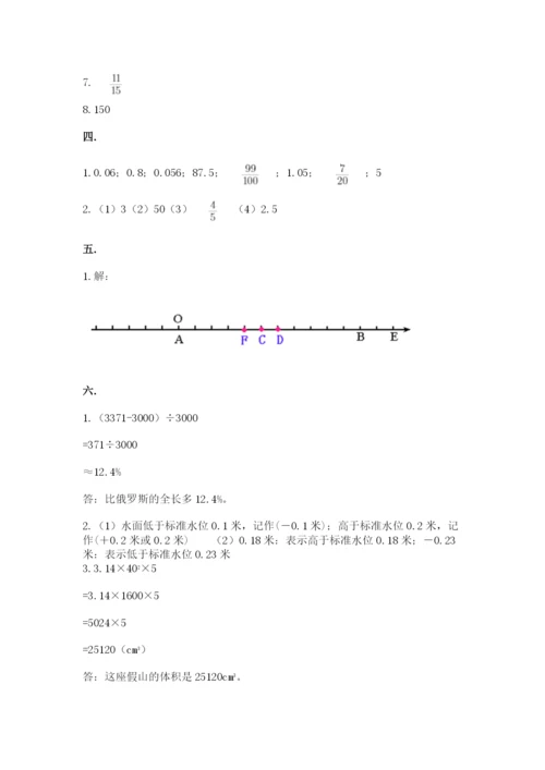 成都外国语学校小升初数学试卷精品【夺冠系列】.docx