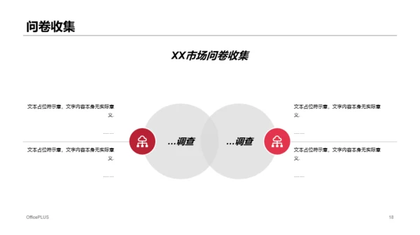 红色商务市场调研分析报告PPT案例