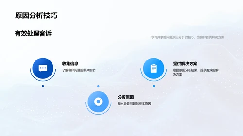新员工服务技巧培训PPT模板